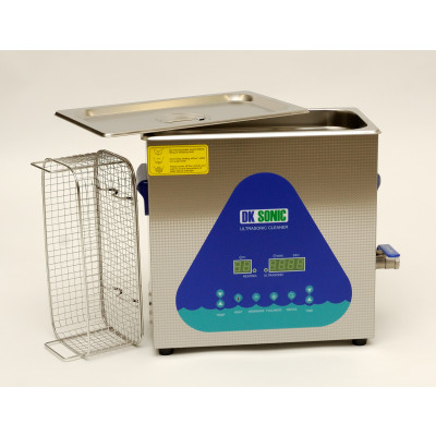 Ultrazvuková čistička Ultrasonic Laboratory 6 Dual - POŠKOZENÁ NEBO POLEPENÁ KRABICE